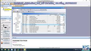 Upload, Download Parameter Driver Mitsubishi Mr-Je-200A