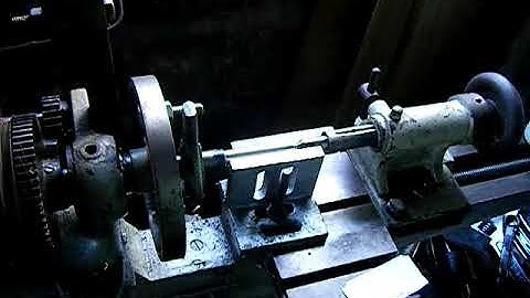 Turning Morse Tapers   3   Tailstock offset