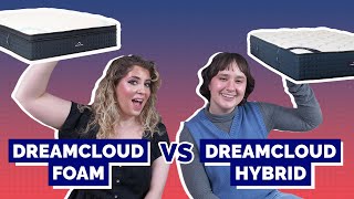 DreamCloud Premier Memory Foam Vs Hybrid Mattress Comparison  Which Is Right For You?