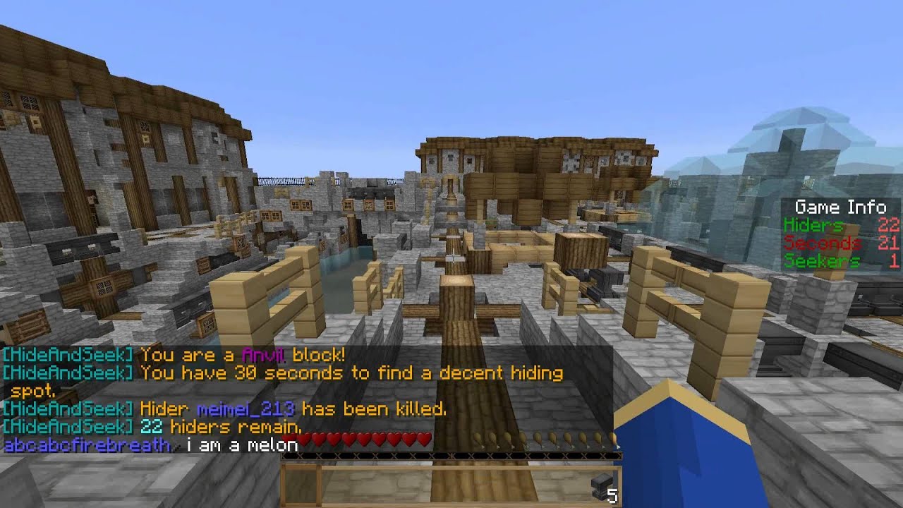 Lets Play Minecraft Hide n Seek #02 - YouTube