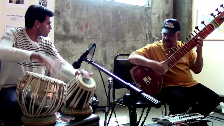 Ashwin Batish Sitar and Keshav Batish Tabla Raga N...