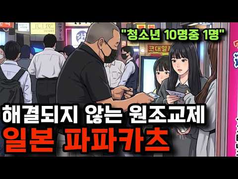 "원조교제 10명 중 1명은 해봤다" 일본 심각한 사회문제 '파파카츠'