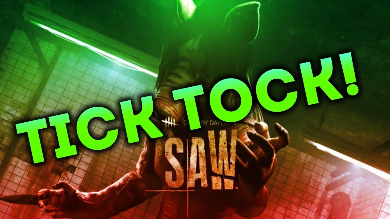 Dead by Daylight SAW DLC WITH...THE PIG! - TICK TOCK!