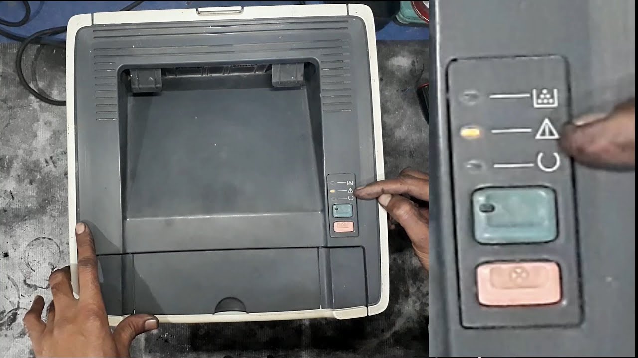 HP LaserJet 1320 Caution Light Blink & One Side Printing Black | Two in One Repair