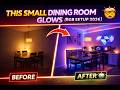 This Small Dining Room GLOWS 🤯 RGB Setup 2026
