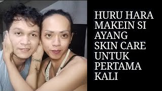 Huru H4ra Pakein Si Ayang Pertama Kali Pake Skin Care mizzajeng
