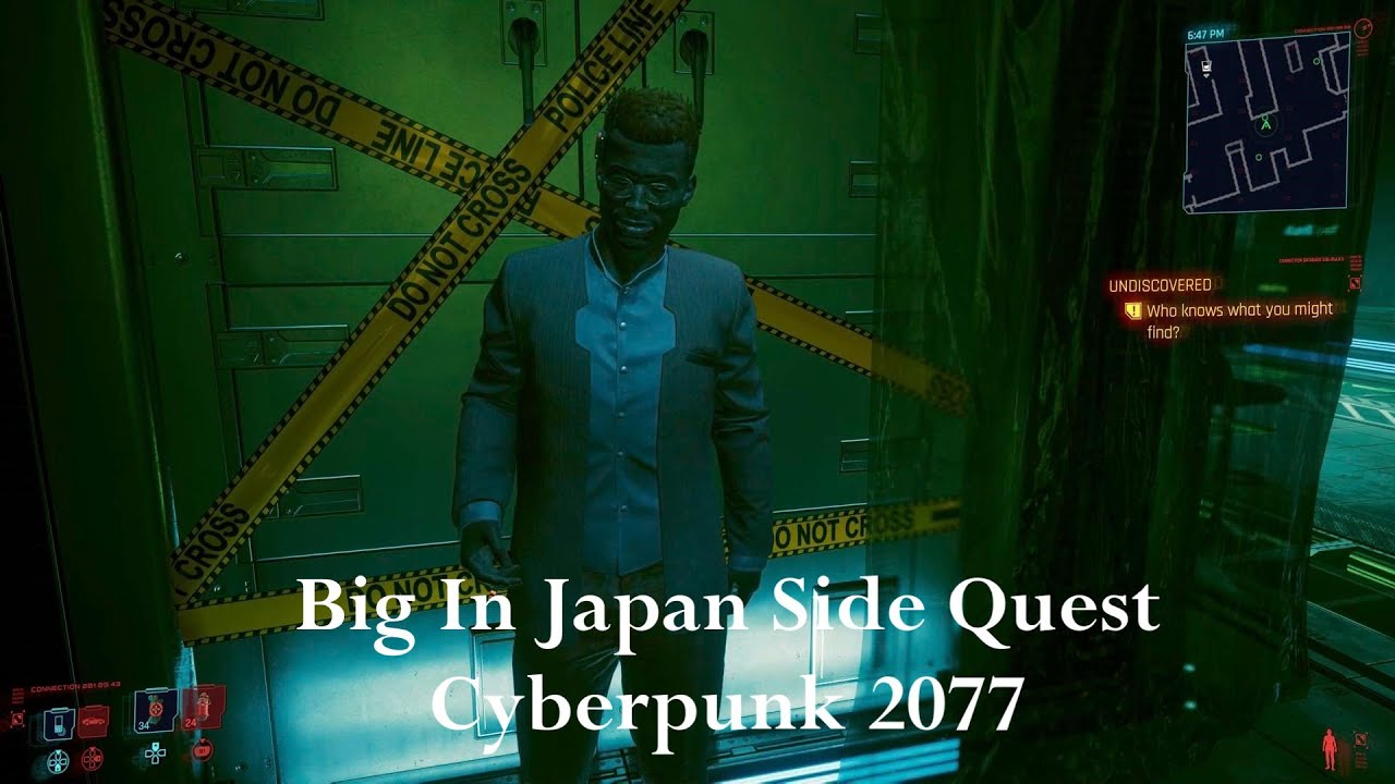 Cyberpunk 2077 Playthrough - Big In Japan Side Quest - YouTube