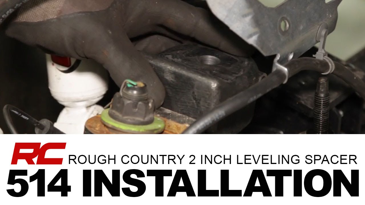 Installing Rough Country Leveling Kit, 514 YouTube