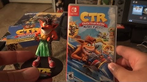 Unboxing: Crash Team Racing Nitro-Fueled, Dashboard Bobble & Wumpa Fruit Air Freshener