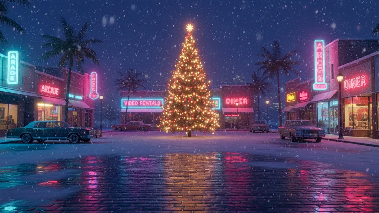 BACK TO 1986 🎄 Christmas Synthwave - Retrowave - Dreamwave Mix Vol.1