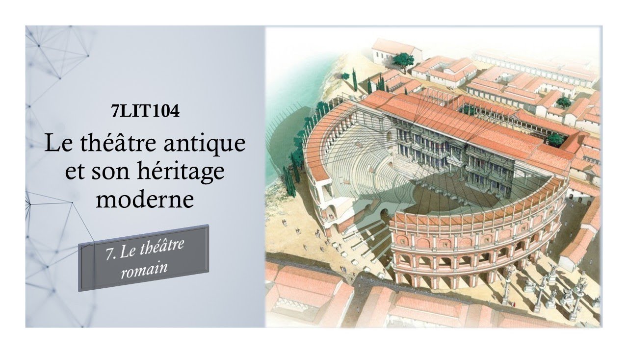 Le théâtre antique et son héritage moderne: cours 7 - YouTube