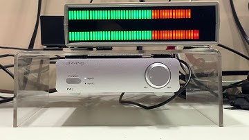 Raspberry Pi Music Player with VU Meter In Its Final Form