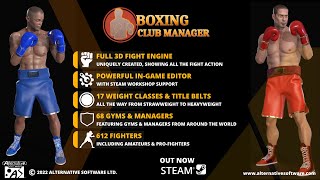 Boxing Club Manager Teaser Trailer (Official) screenshot 4