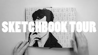 Completed Moleskine Sketchbook #3