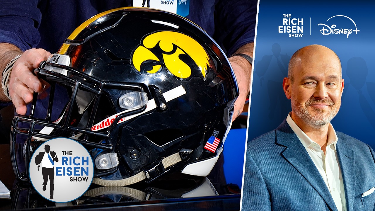 George Kittle Has Made Sure Michigan Alum Rich WILL Wear His Iowa Helmet On-Air Tomorrow