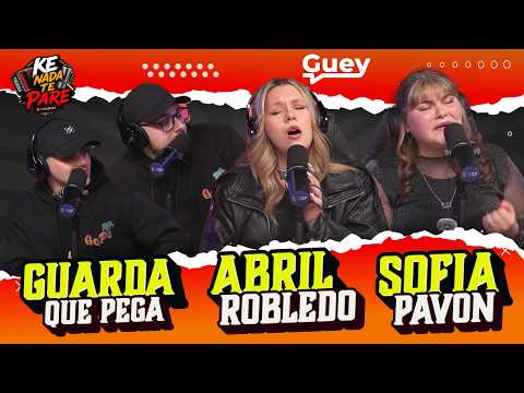 GUARDA QUE PEGA - ABRIL ROBLEDO Y SOFÍA PAVÓN EN VIVO - NO TE LO PIERDAS