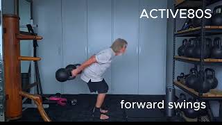84 YEAR OLD WORKS ON REMEDIAL EXERCISES FOR JOINT TESTING