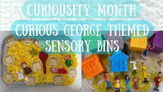 Curious George Sensory Bins/Curiosity Month 2025 News
