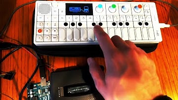 Monophonic cassette tape synthesizer using Arduino controlled via MIDI