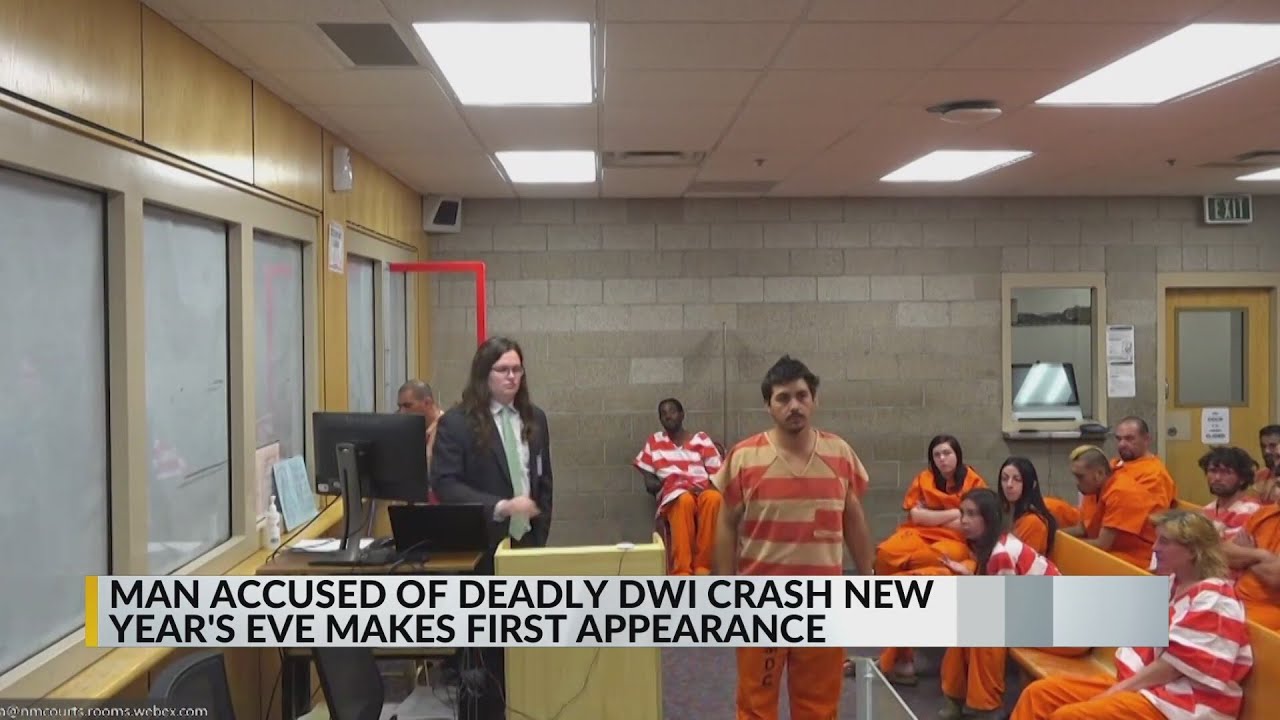 Man accused of fatal DWI crash in Albuquerque appears in court - YouTube