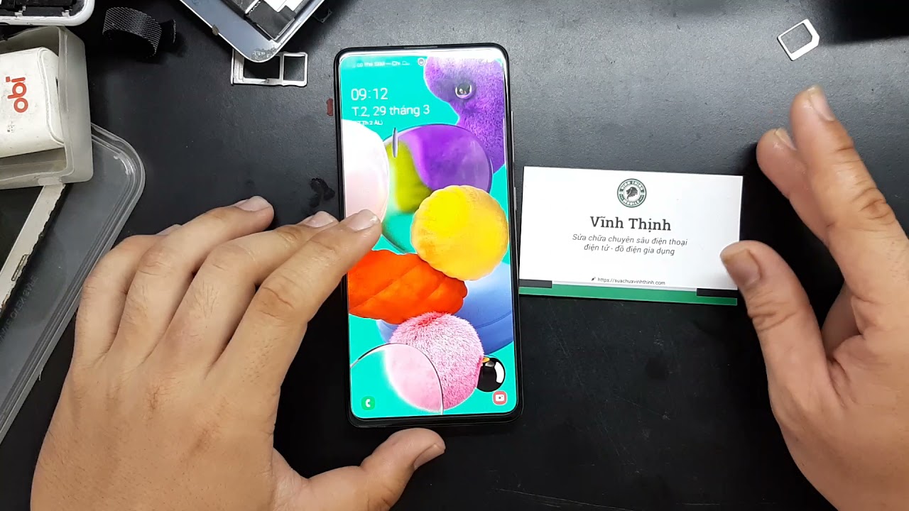 Sửa điện thoại Samsung Galaxy A51 treo Logo: ghi nhận hàng loạt, sai 1 ly đi 1 dặm Suachuavinhthinh