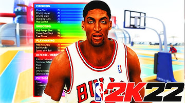 NBA 2K22 *RARE* SCOTTIE PIPPEN BUILD | OP 2-WAY PASS-FIRST WING W/ CONTACT DUNKS & LOCKDOWN DEFENSE