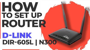 ✅ How to Set Up D-Link DIR-605L WiFi Router | How to Setup D-LINK N300 DIR-605L
