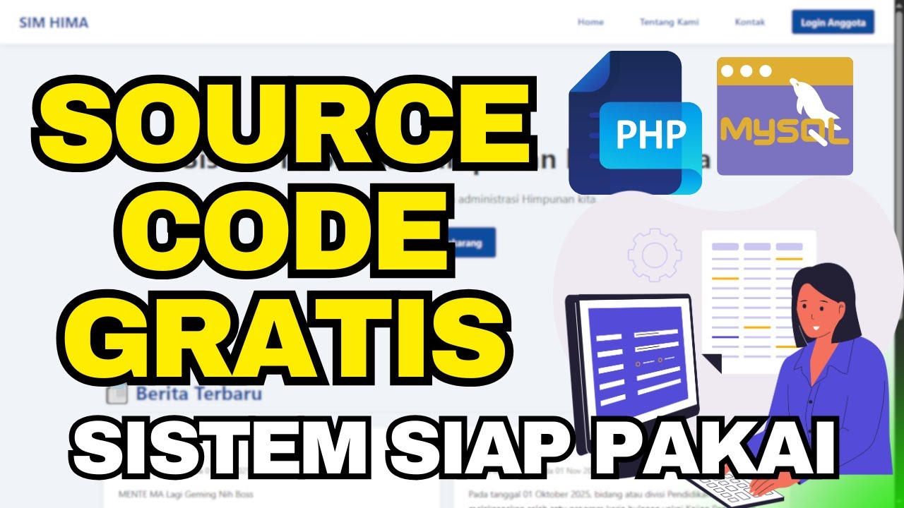 Demo Source Code SOURCE CODE GRATIS! Demo Aplikasi Himpunan Mahasiswa Lengkap (PHP 8 ...
