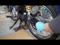 ヤフオクで落札したスーパーカブ９０のレストア＆カスタム＃１７『リアブレーキの清掃等』