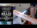 How Silver Solder (Braze) a Copper Pipe (A/C Line Repair) | GOT2LEARN