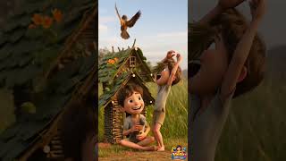 🐦 Milo Saves a Little Bird! ❤️ | Heartwarming Adventure for Kids#shorts
