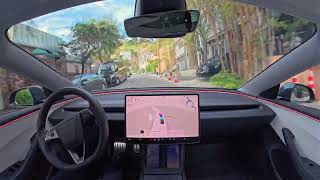 Tesla Self-Driving Takes You Where Other AVs Dont Dare to Go
Tesla Full Self-Driving (Supervised) 14.2.2.3 drives through the Hollywood Hills with zero human intervention. No other self-driving car will dare to drive on tight mountain roads like this.
Get 3 months of FSD free or up to $1,000 off when you order a new Tesla:
https://tesla.coupons/
Raw 1x speed footage:
https://youtu.be/UN4Us6kt0y0 Tesla Self-Driving Takes You Where Other AVs Dont Dare to Go