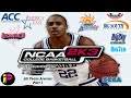 Ncaa college basketball 2k3 part 1  sports game arenas and all team intros  