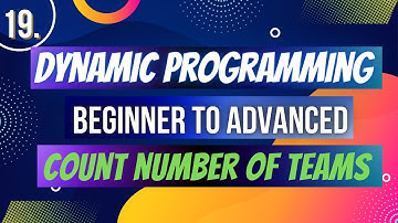19. Count Number of Teams | Dynamic Programming Series | LeetCode Medium 1395