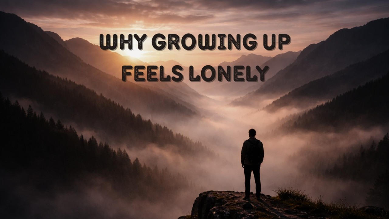 Why Growing Up Feels Lonely | The Psychology of Adulthood