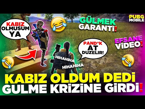 KABIZ OLDUM DEDİ 🤣 KADIN GÜLME KRİZİNE GİRDİ 😂 | PUBG MOBILE