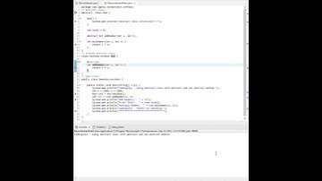 @ipgrayspace: CodingJoys - Shorts - Java Abstract Class, Non Abstract Method - Debug Mode