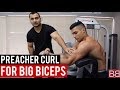 PREACHER CURL MACHINE for Biceps! (Hindi / Punjabi)