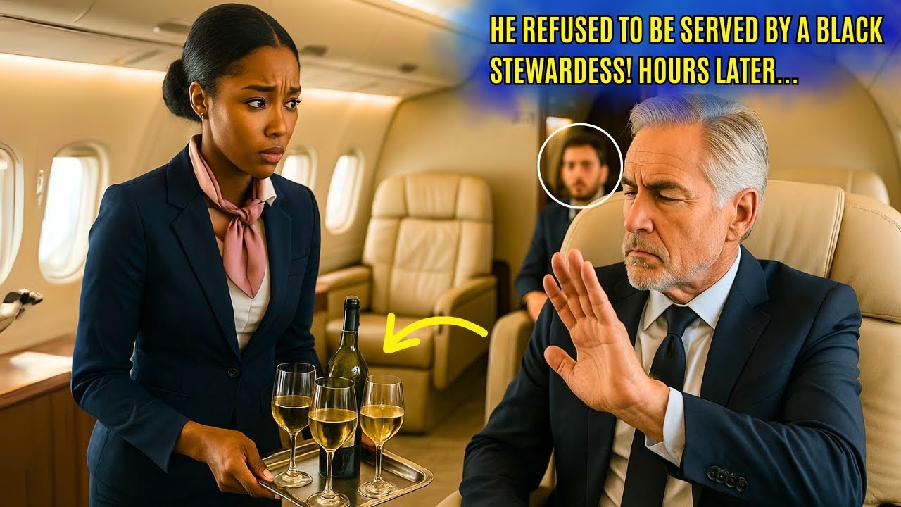 Миллиардер унижает чернокожую стюардессу... На следующий день он узнает, что она невеста его сына!