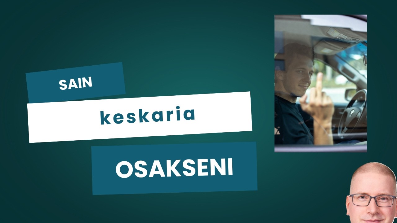 Mulle näytettiin keskaria kahteen kertaan 🖕