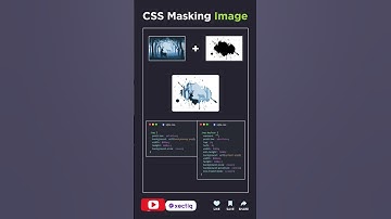 CSS Text Masking & Image Masking 🤯 The mask property in CSS #webdevelopment #coding #codinglife