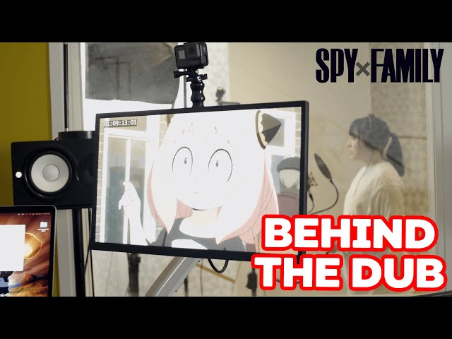 Making the SPY x FAMILY Dub! | Behind the Scenes class=