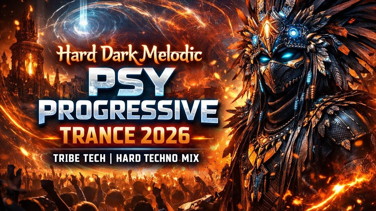 Hard Dark Melodic 🔥 Psy Progressive Trance | Melodic Techno | Tribe Tech | Hard Techno Mix 2026