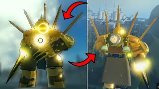 New Upgraded Sinister Titan Clockman FREE INSERT CODE In Roblox Toilet World Roleplay 2 