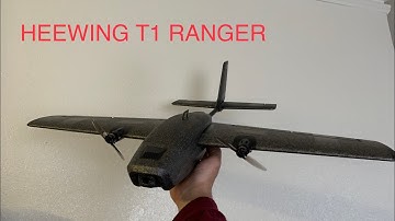 Heewing T1 Ranger airframe assembly. INAV FPV project Pt1