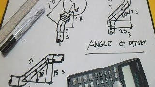 Piping-Angle of Offset-Set,Run,Travel