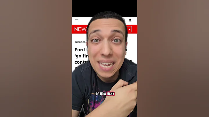 Doug Ford telling protestors to "go find a job" is such a wild statement for a Nepo Baby to make