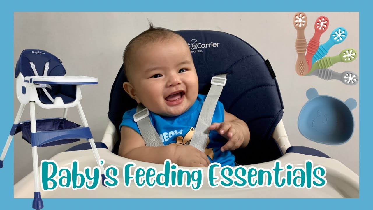 Cheap but Quality Baby Feeding Essentials | Bollie Baby + Hoshi | High Chair | Shopee Haul | Part 1