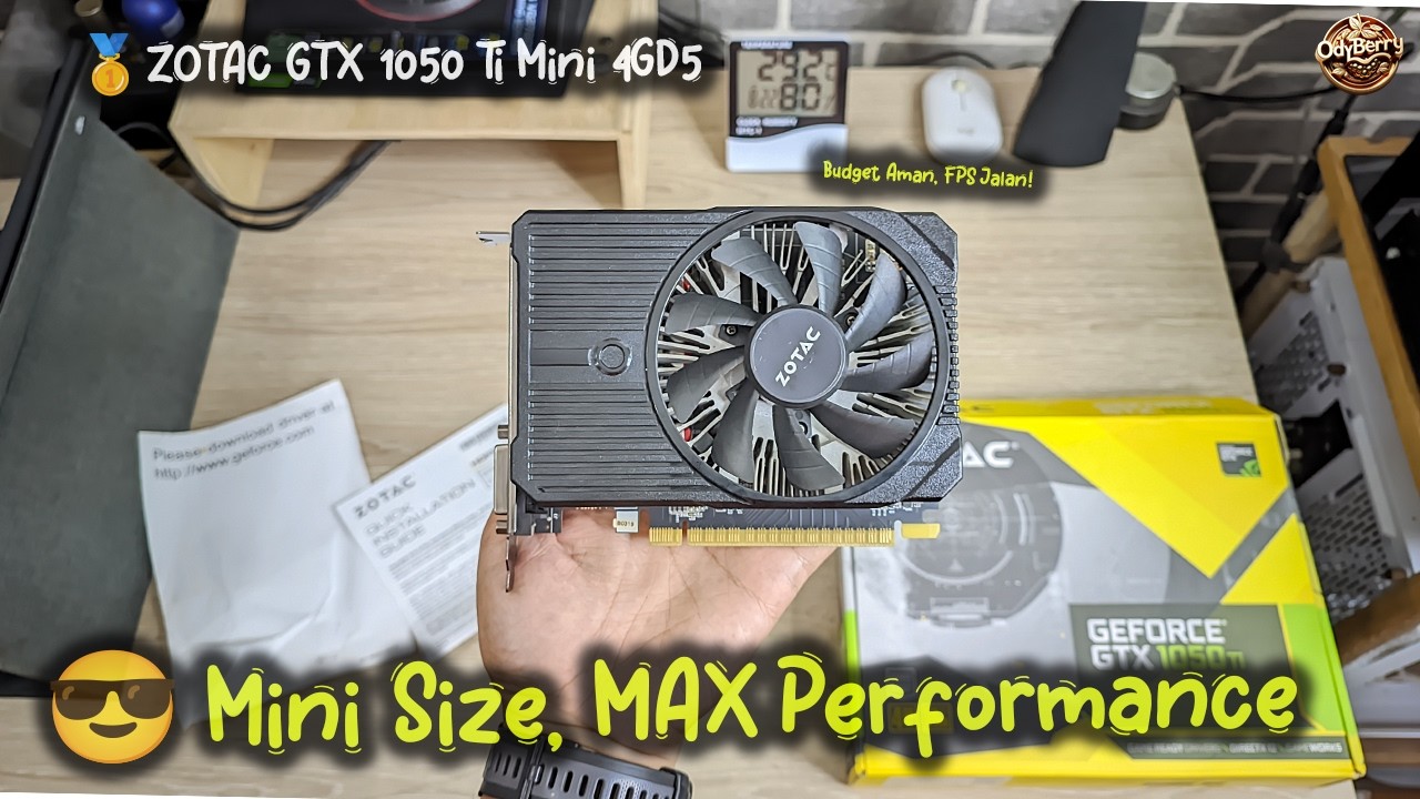 ⚡ Mini But Powerful VGA! ZOTAC GTX 1050 Ti 4GB Honest Review