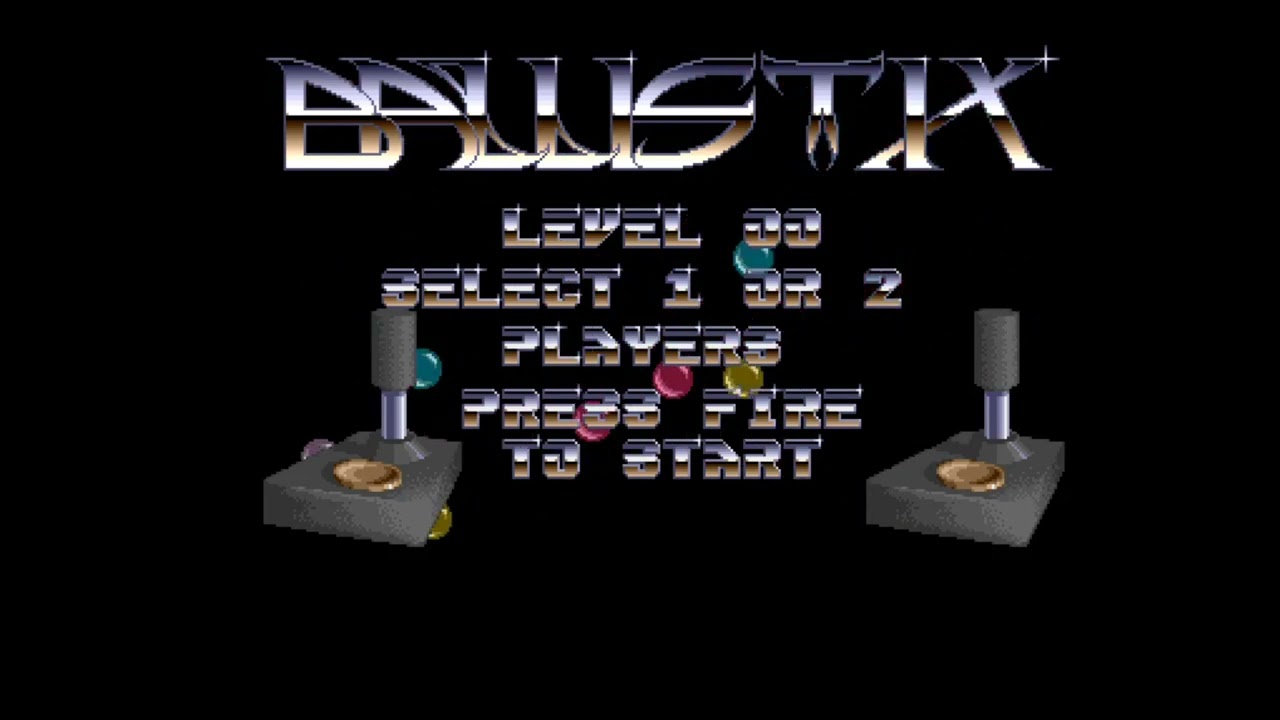 Amiga Floppy Disk Loader Psyclapse Ballistix 1989